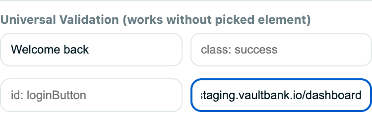 Adding a validation in the Rima extension